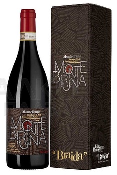 Braida Montebruna Barbera d’Asti - вино Браида Монтебруна Барбера д’Асти в п/у 2020 год 0.75 л красное сухое