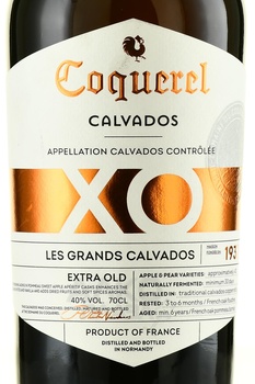 Coquerel XO Calvados - кальвадос Кокрель ХО 0.7 л в п/у