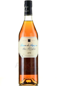 Baron de Sigognac 1975 - арманьяк Барон де Сигоньяк 1975 год 0.7 л в д/у