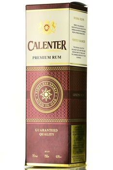 Calenter Premium - ром Калентер Премиум 0.75 л в п/у