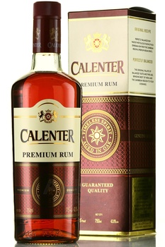 Calenter Premium - ром Калентер Премиум 0.75 л в п/у