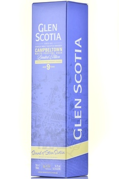 Glen Scotia 9 Year Old - Fino Sherry Finish - виски Глен Скоша Фино Шерри Финиш 9 лет 0.7 л в п/у