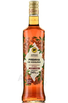Настойка Рябиновая на коньяке 0.5 л