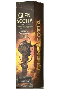 Glen Scotia Release №2 Barolo Cask Finish 14 Years Old - виски Глен Скоша Релиз №2 Бароло Каск Финиш 14 лет 0.7 л в п/у