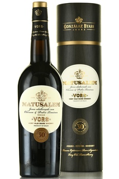 Jerez Matusalem Oloroso Cream Pile in tube - херес Матусалем Олоросо Крим Ворс 0.75 л в тубе