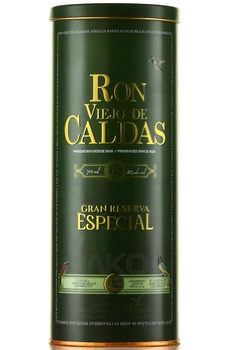 Ron Viejo de Caldas Gran Reserva Especial 15 Years Old - ром Вьехо де Кальдас Гран Резерва Эспесьяль 15 лет 0.7 л