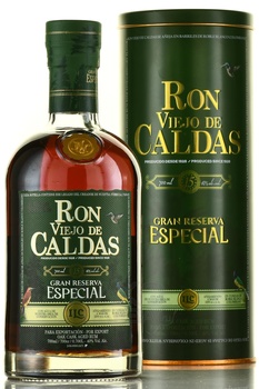 Ron Viejo de Caldas Gran Reserva Especial 15 Years Old - ром Вьехо де Кальдас Гран Резерва Эспесьяль 15 лет 0.7 л