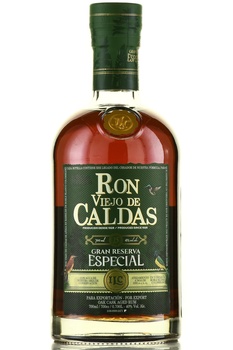 Ron Viejo de Caldas Gran Reserva Especial 15 Years Old - ром Вьехо де Кальдас Гран Резерва Эспесьяль 15 лет 0.7 л