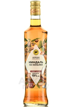 Настойка сладкая Миндаль на Коньяке 0.5 л