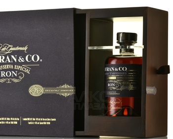 Botran & Co Gran Reserva Especial - ром Ботран и Ко Град Резерва Эспешиал в наборе 0.5 л