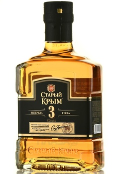 Коньяк ТМ Старый Крым 3 года 0.25 л