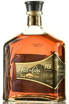 Flor de Cana Centenario Gold 18 years - ром Флор де Канья Сентенарио Голд 18 лет 0.75 л