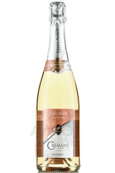 Veuve Amiot Cremant de Loire Brut Rose - вино игристое Вёв Амьо Креман де Луар Брют Розе 0.75 л