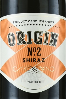 Origin Shiraz - вино Ориджин Шираз 2023 год 0.75 л красное сухое