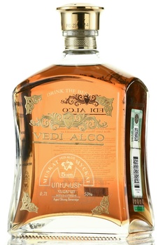 Vedi Alco Muskat 5 Years - бренди Веди Алко Мускат 5 лет 0.7 л в п/у
