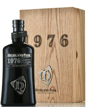 Highland Park 1976 wooden box - виски Хайленд Парк 1976 0.7 л в дер/уп