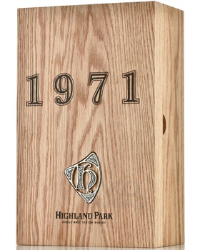 Highland Park 1971 wooden box - виски Хайленд Парк 1971 0.7 л в дер/уп