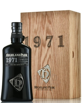 Highland Park 1971 wooden box - виски Хайленд Парк 1971 0.7 л в дер/уп