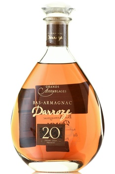 Bas-Armagnac Darroze Les Grands Assemblages 20 ans d’Age - арманьяк Баз-Арманьяк Дарроз Ле Гран Ассамбляж 20 лет 0.7 л в п/у декантер