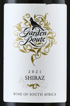 Garden Route Shiraz - вино Гарден Рут Шираз 2021 год 0.75 л красное сухое