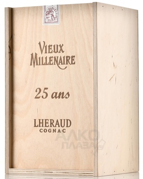 Lheraud Vieux Millenaire - коньяк Леро Вье Милленер 0.7 л