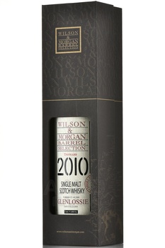 Wilson & Morgan Barrel Selection Glenlossie Sherry Finish PX - виски Вилсон энд Морган Баррел Селекшн Гленлосси Шерри Финиш ПХ 0.7 л в п/у