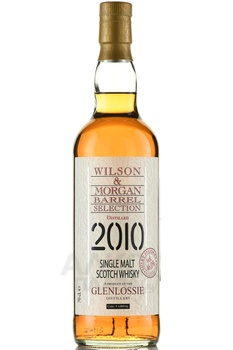 Wilson & Morgan Barrel Selection Glenlossie Sherry Finish PX - виски Вилсон энд Морган Баррел Селекшн Гленлосси Шерри Финиш ПХ 0.7 л в п/у