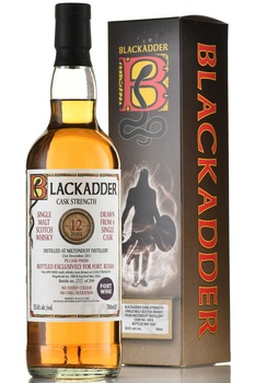 Blackadder Miltonduff Single Malt Scotch - виски Блекаддер Милтондаф Сингл Молт Скотч 0.7 л в п/у