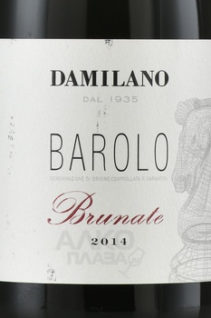 Damilano Barolo Brunate - вино Дамилано Бароло Брунате 0.75 л красное сухое