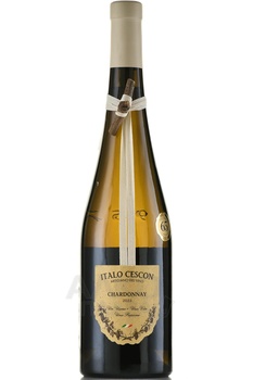 Italo Cescon Chardonnay - вино Шардоне Итало Ческон 0.75 л белое сухое
