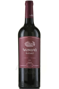 Kataro Reserve Syrah - вино Катаро Резерв Сира 2021 год 0.75 л красное сухое