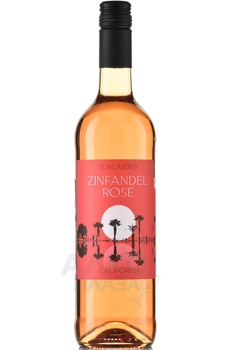 Sungarden Zinfandel - вино Сангардн Зинфандель 2021 год 0.75 л розовое полусладкое