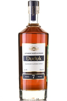 Duduk 7 years - армянский коньяк Дудук 7 лет 0.5 л