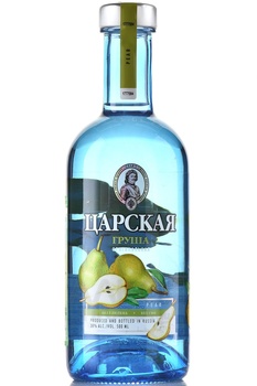 Водка Царская Оригинальная Груша 0.5 л