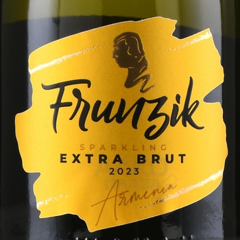 Frunzik - вино игристое Фрунзик 0.75 л белое экстра брют