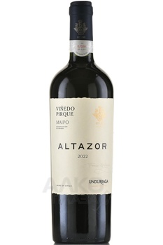 Undurraga Altazor - вино Ундуррага Алтазор 2022 год 0.75 л красное сухое в п/у