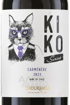 Carmenere Kiko Undurraga - вино Кико Ундуррага Карменер 0.75 л красное сухое