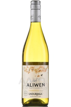 Undurraga Aliwen Chardonnay - вино безалкогольное Ундуррага Аливен Шардоне 0.75 л белое полусладкое