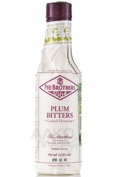 Fee Brothers Plum - биттер Фи Бразерс Слива 0.15 л