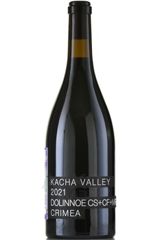 Вино Kacha Valley Dolinnoe 0.75 л красное сухое