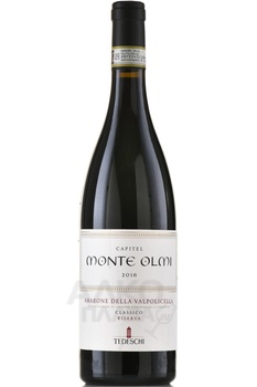 Tedeschi Capitel Monte Olmi Amarone della Valpolicella Classico Riserva - вино Тедески Капитель Монте Ольми Амароне Делла Вальполичелла Классико Ризерва 0.75 л красное сухое