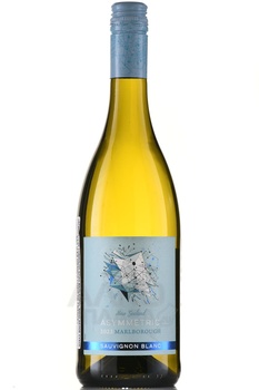 Asymmetric Sauvignon Blanc Marlborough - вино Асимметрик Совиньон Блан Мальборо 0.75 л белое сухое