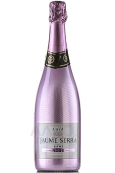 Cava Jaume Serra Brut Rose - вино игристое Кава Жауме Серра Брют Розе 0.75 л розовое брют
