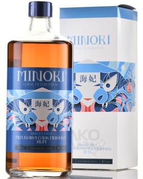 Minoki Mizunara Cask Finished Rum - ром Миноки 3 года 0.7 л