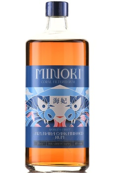 Minoki Mizunara Cask Finished Rum - ром Миноки 3 года 0.7 л