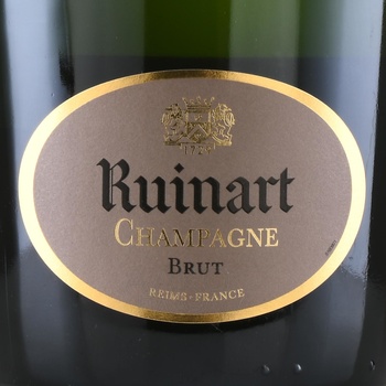 Ruinart Brut - шампанское Рюинар Брют 1.5 л белое брют в чехле