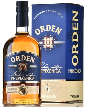 Rakia Orden Plum - ракия Орден Слива 0.7 л в п/у