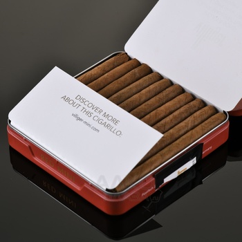 Villiger Red Mini Filter Vanilla Aroma - сигариллы Виллиджер Рэд Мини Ванилла Арома