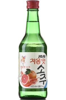 Joju Soju Grapefruit - соджу ДжоДжу Грейпфрут 0.36 л