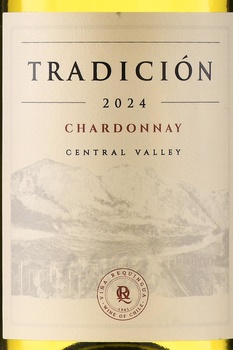 Tradicion Chardonnay - вино Традисьон Шардоне 0.75 л белое сухое
